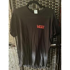 Vans Off The Wall Red Logo T-Shirt